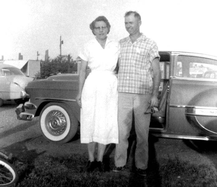 Carolina and Vernon, November 1956